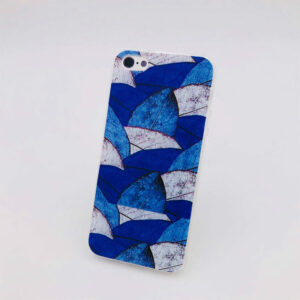 Coque iPhone 5/5S/SE Feuille Bleue