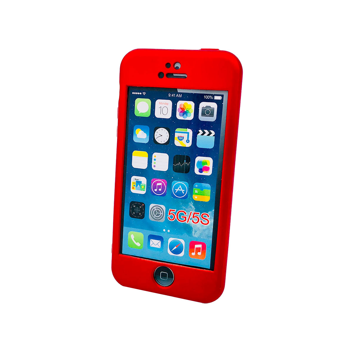 coque iphone 5 silicone rouge