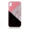 COQUE IPHONE XR MARBRE GEOMETRIE