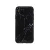 COQUE IPHONE X/XS EN VERRE TREMPE MARBRE NOIR