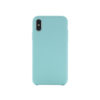 COQUE IPHONE X/XS SILICONE COLOR BLEU CIEL