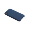Coque iPhone XS Max Silicone Couleur Bleue – Image 2