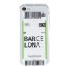 Votre iPhone est parfaitement sécurisé avec cette Coque iPhone SE 2020 barcelone billet avion. De plus, oubliez les soucis de chocs, et de rayures grâce à sa matière en silicone. Nous vous laissons le choix de votre destination, Paris, New York, Barcelone ou encore Londres...