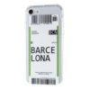Coque iPhone SE 2020 barcelone billet avion – Image 2