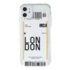 COQUE IPHONE 11 LONDRES BILLET AVION