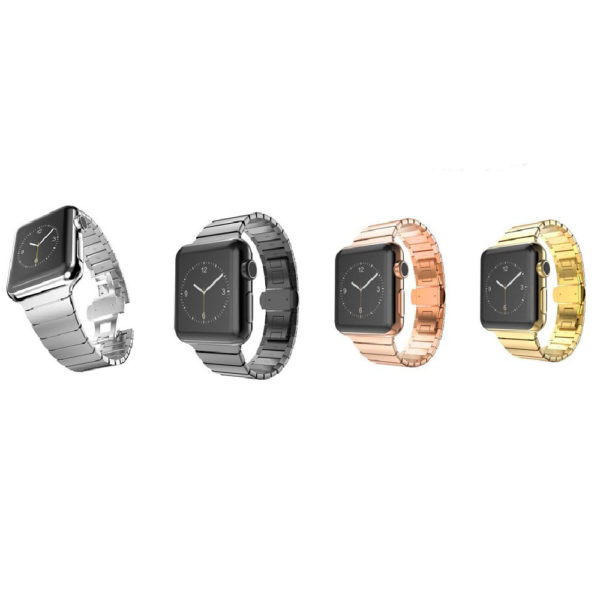 Bracelet Apple Watch - Maillons acier inoxydable - 38/40/41mm