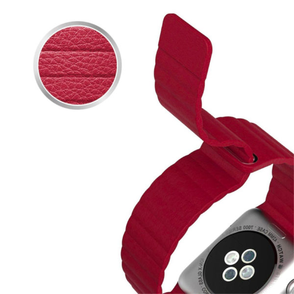 BRACELET APPLE WATCH 38MM / 40MM CUIR MAGNETIQUE