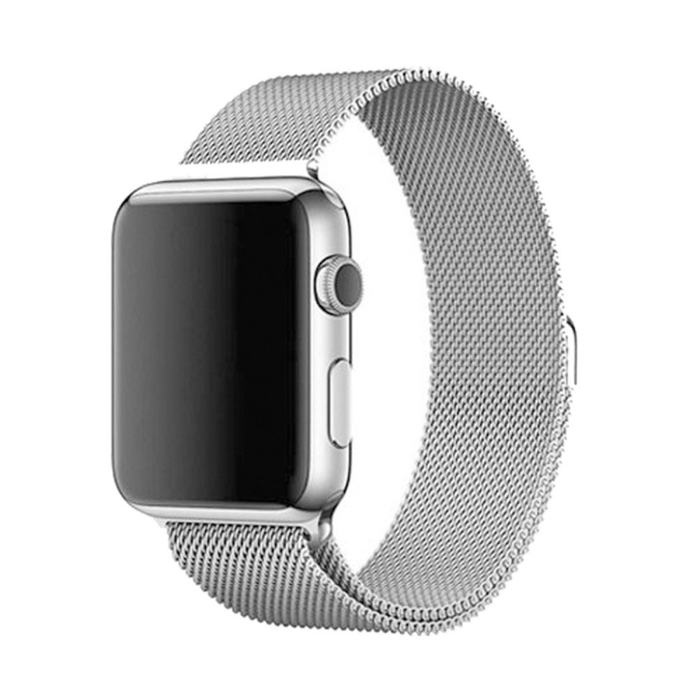 Bracelet milanais en acier argent - Apple Watch 38mm / 40mm / 41mm -  Acheter sur PhoneLook
