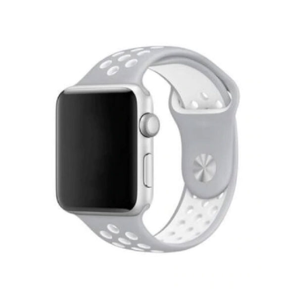 Bracelet apple watch 42mm/44mm/45mm sport design bicolore