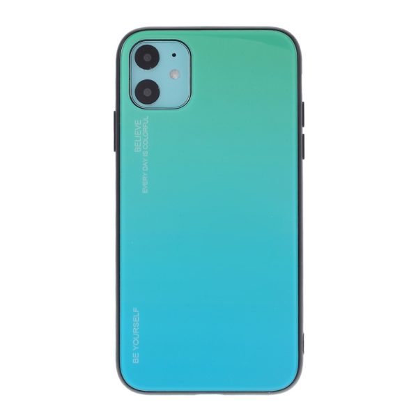 Coque iPhone 11 silicone dos verre Trempé