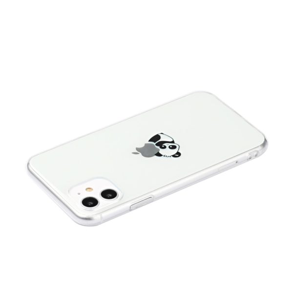 Coque iPhone 11 translucide Panda Pomme