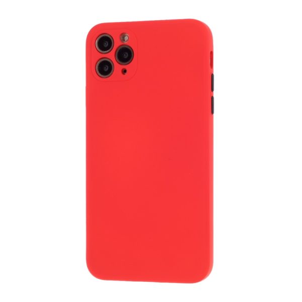 Coque iPhone 12 PRO silicone Rouge