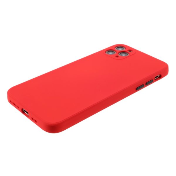 Coque iPhone 12 PRO silicone Rouge