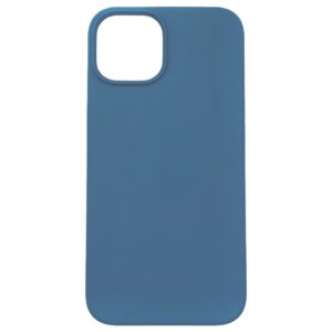 Coque iPhone 12 - Silicone couleur Bleu cobalt