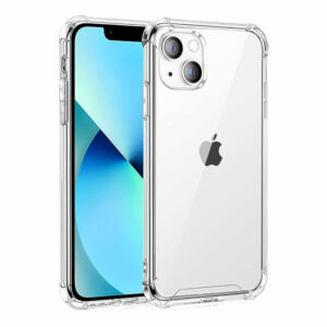 Coque iPhone 13 silicone transparente renforcée