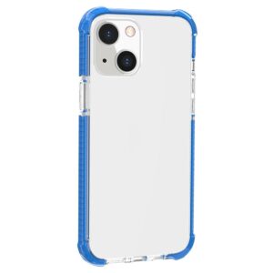 coque iPhone 13 angles renforcés bleu