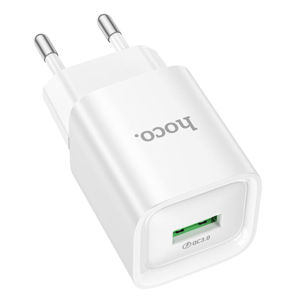 Adaptateur secteur 1 USB charge rapide