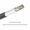 Câble USB-C vers USB 30 cm