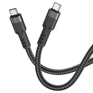 Câble renforcé charge rapide 60W USB-C vers USB-C 1m
