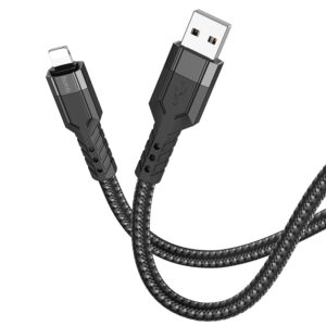 Câble renforcé charge rapide Lightning vers USB 1m