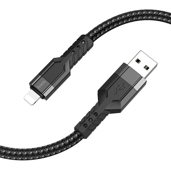 Câble renforcé charge rapide Lightning vers USB 1m