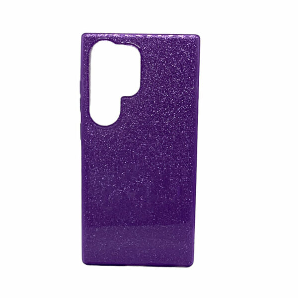 Coque Samsung Galaxy S24 Ultra Paillettes Violette