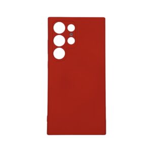 Coque Samsung Galaxy S24 Ultra Silicone Rouge