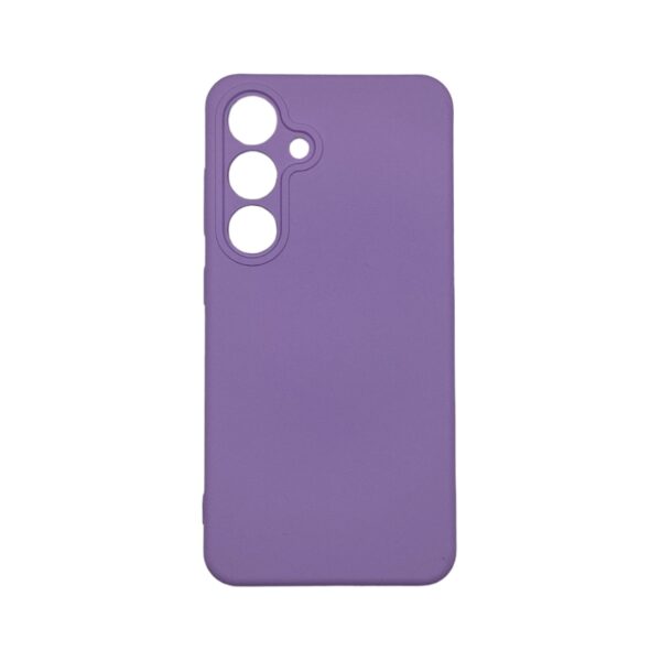 Coque silicone violette Samsung S24