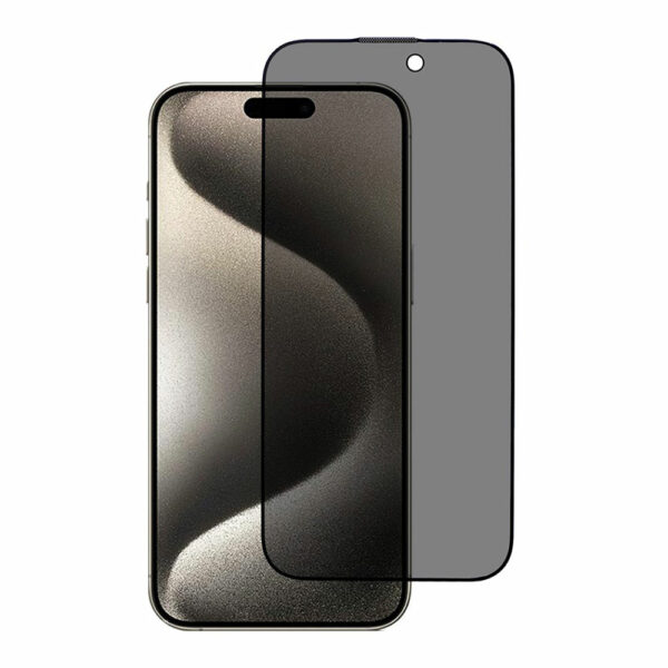 Protection écran “SECRET” verre trempé intégral iPhone 15