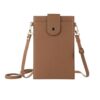 Sac bandoulière pour smartphone Marron