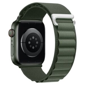 Bracelet Apple Watch boucle Alpine vert