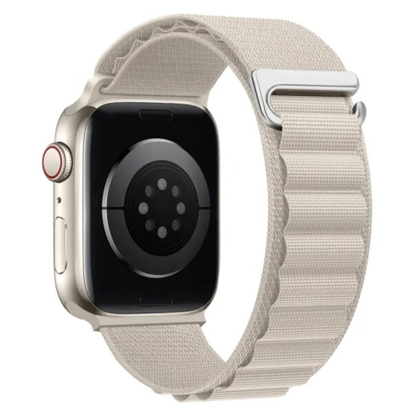 Bracelet Apple Watch boucle Alpine lumière stellaire