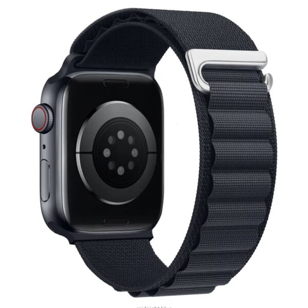 Bracelet Apple Watch boucle Alpine bleu nuit