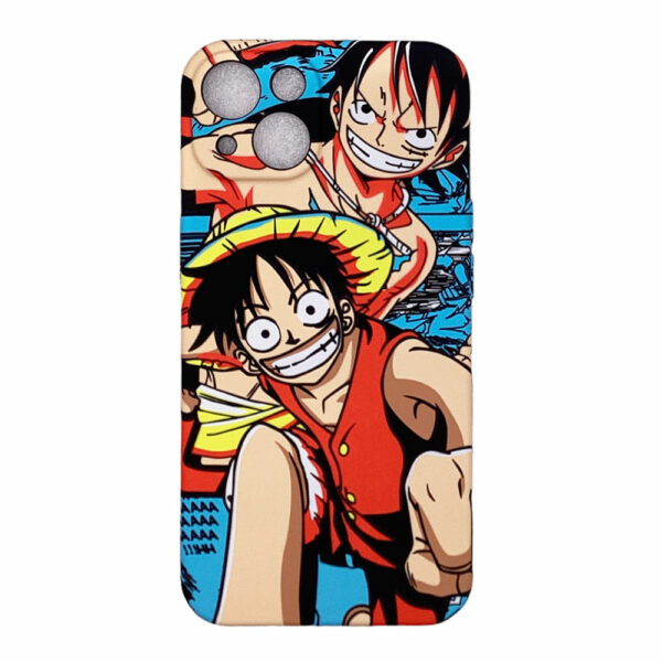 Coque iPhone 15 Silicone manga phosphorescent