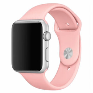 Bracelet Apple Watch silicone rose