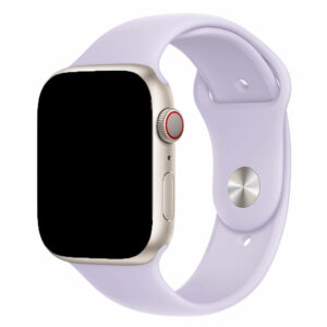 Bracelet Apple Watch silicone violet