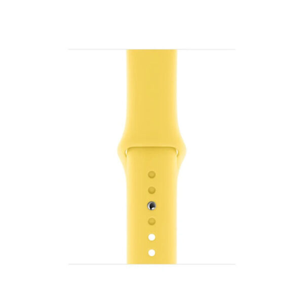 Bracelet Apple Watch silicone jaune