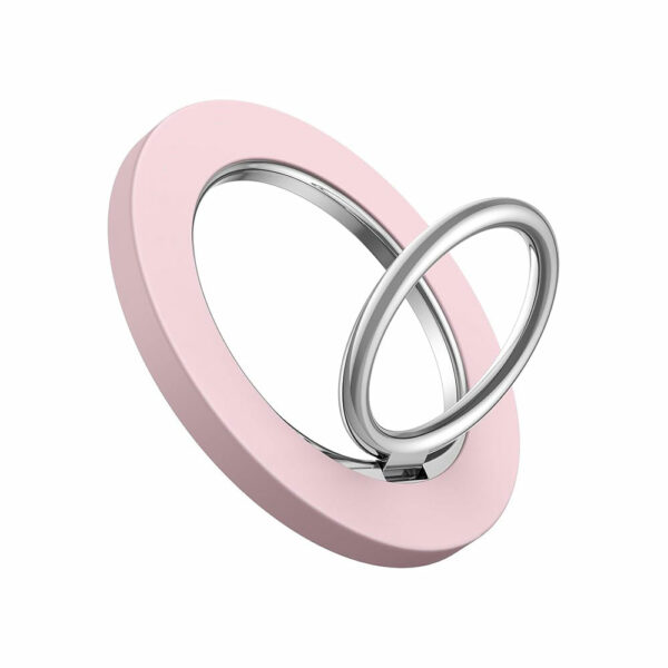 Support anneau compatible MagSafe rose