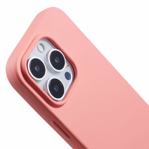 Coque iPhone 16 Pro Max silicone rose