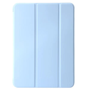 Coque iPad Air 5 2022 étui support pliable bleu ciel