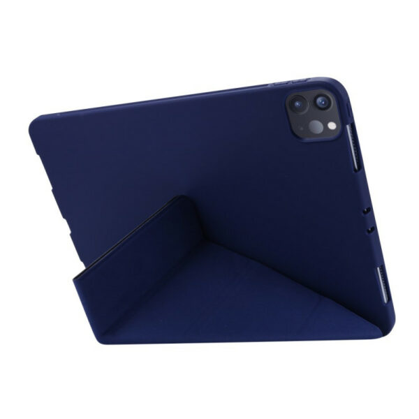 Coque iPad Pro 11 2020 étui support pliable bleu