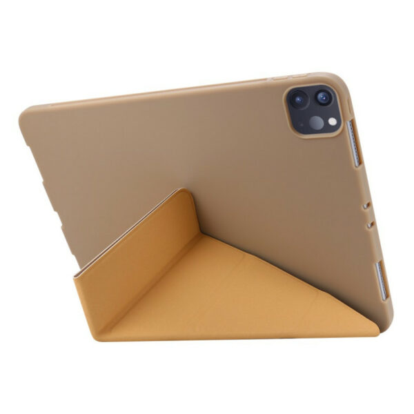 Coque iPad Pro 11 2020 étui support pliable or