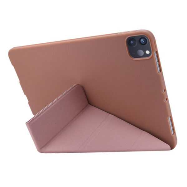 Coque iPad Pro 11 2020 étui support pliable rose