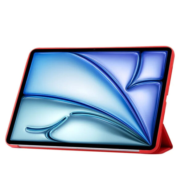 Coque iPad Air 4 2020 étui support pliable rouge