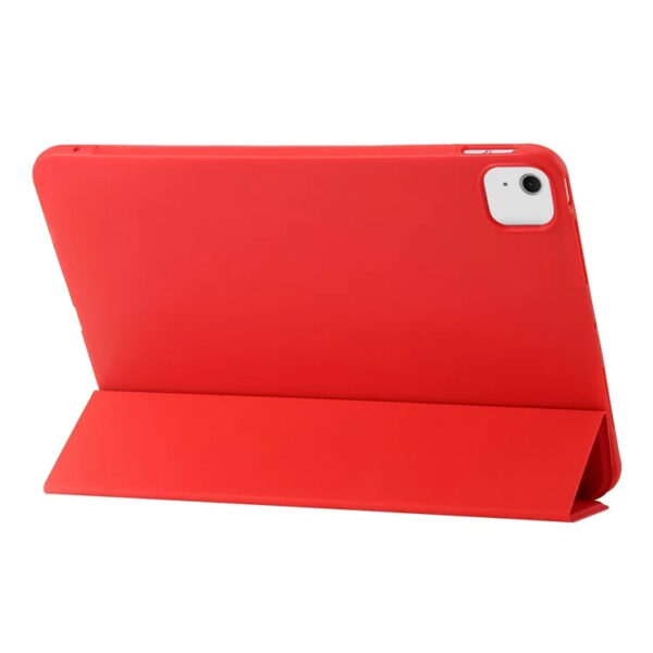 Coque iPad Air 13 2024 étui support pliable rouge