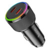 Chargeur allume cigare double USB-C 50W