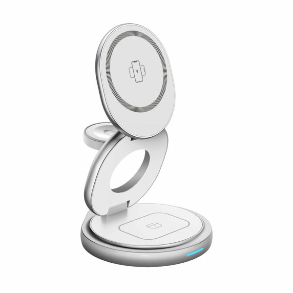 Chargeur sans fil 3-en-1 compatible MagSafe