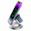 Chargeur sans fil 3-en-1 compatible MagSafe