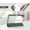 Coque iPad 10 2022 étui support porte stylet vert