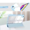 Coque iPad 10 2022 étui support porte stylet bleu ciel